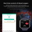 G18 Smart Watch 1.83" Color Screen, Blood Sugar/Uric Acid, Red Strap - 7