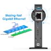 WAVLINK UG69PD5 USB-C Dual 4K Docking Station, EU Plug, 60Hz Adapter - 3