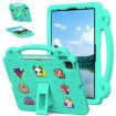 iPad Pro 13 2024 Mint Green EVA Shockproof Kids Case with Handle - 1