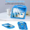 iPad Pro 13 2024 Kids EVA Shockproof Case with Handle & Kickstand - Blue - 2