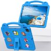 iPad Pro 13 2024 Kids EVA Shockproof Case with Handle & Kickstand - Blue - 4