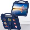 iPad Pro 13 2024 Kids EVA Shockproof Case with Handle & Kickstand Navy - 4