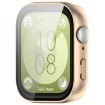 Huawei Watch Fit 3 Protective Case - PC + Tempered Film, Matte Gold - 1