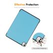 iPad Pro 13 2024 ENKAY Tri-fold Leather Case Dark Blue - 5