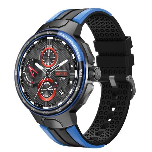 EX103 Smart Watch - 1.55" Color Screen, Bluetooth Call, Heart Rate (Blue) - 1