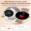 NX23 Pro Smart Watch - 1.27" Color Screen, Bluetooth Call, Heart Rate, Gold - 9