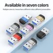 USB3.0 Male to USB-C Female OTG Adapter 5Gbps Gold - 7