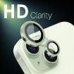 iPhone 15/14 Plus Camera Lens Protector 6pcs Set - Green Metal Ring - 5