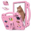 ONN 10.1 Gen4 2024 Pink EVA Shockproof Tablet Case with Handle & Kickstand - 1