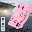 ONN 10.1 Gen4 2024 Pink EVA Shockproof Tablet Case with Handle & Kickstand - 6