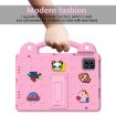 ONN 10.1 Gen4 2024 Pink EVA Shockproof Tablet Case with Handle & Kickstand - 8