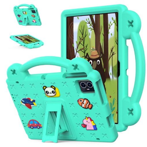 ONN 10.1 Gen4 2024 Kids Tablet Case Mint Green EVA Shockproof Cover - 1