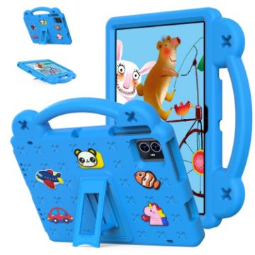 ONN 10.1 Gen4 2024 Kids Tablet Case Sky Blue - Shockproof EVA Cover - 1