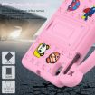 Onn 7.0 Gen4 2024 Pink EVA Shockproof Tablet Case with Kickstand - 6