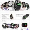 Q19 Max 2.1" HD Screen Waterproof Sports Business Smart Watch - Grey - 3