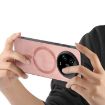 Xiaomi 14 Ultra Pink Retro Magsafe PU Back Cover Phone Case - 4