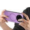 Xiaomi 14 Ultra Purple Retro Magsafe PU Back Cover Phone Case - 4