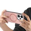 Xiaomi Redmi Note 13 Pro+ Pink Retro Magsafe PU Back Cover Case - 4