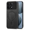 Xiaomi Redmi K70E/Poco X6 Pro 5G Black Retro Magsafe PU Phone Case - 1