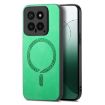Xiaomi 13T/13T Pro Green Retro Magsafe PU Back Cover Case - 1