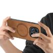 Xiaomi Redmi Note 14 5G Brown Retro Magsafe PU Back Cover Case - 3