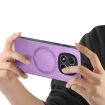 Xiaomi Redmi Note 14 Pro 5G Purple Retro Magsafe PU Phone Case Cover - 3
