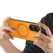 Xiaomi Poco X7 Pro Yellow Retro Magsafe PU Back Cover Phone Case - 3