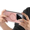 Xiaomi 15 Pink Retro Magsafe PU Back Cover Phone Case - 3