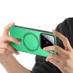 Xiaomi 15 Green Retro Magsafe PU Back Cover Phone Case - 3