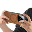 Xiaomi 15 Brown Retro Magsafe PU Back Cover Phone Case - 3