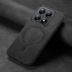 Xiaomi 14T Black Retro Magsafe PU Back Cover Phone Case - 4