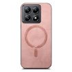 Xiaomi 14T Pro Pink Retro Magsafe PU Back Cover Phone Case - 2