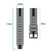 Amazfit Active 20mm Black+Orange Two-Color Sports Silicone Watch Band - 8