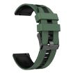 Amazfit Pop Pro 20mm Two-Color Silicone Watch Band Olive Green+Black - 2