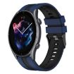 Amazfit GTR 3 22mm Blue+Black Two-Color Sports Silicone Watch Band - 1