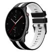 Amazfit GTR 2e 22mm Black+White Two-Color Sports Silicone Band - 1