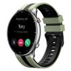Amazfit GTR 2 22mm Two-Color Silicone Watch Band Light Green Black - 1