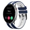 Amazfit GTR 2 22mm Blue+White Two-Color Sports Silicone Watch Band - 1
