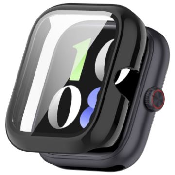 Vivo iQOO Watch GT Protective Case with Tempered Film - Black - 1