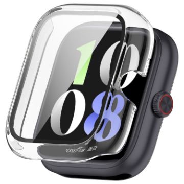 Vivo iQOO Watch GT Protective Case with Tempered Film - Transparent White - 1