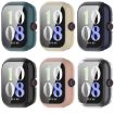 Vivo iQOO Watch GT Protective Case with Tempered Film - Transparent White - 9