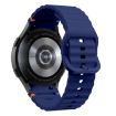 Samsung Galaxy Watch 6 40/44mm Dark Blue Wave Silicone Band - 2