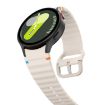 Samsung Galaxy Watch 5 40/44mm Wave Pattern Silicone Band Starlight - 4