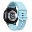 Samsung Galaxy Watch 5 Pro Light Blue Wave Pattern Silicone Band - 2