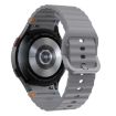 Samsung Galaxy Watch 5 Pro Dark Gray Wave Pattern Silicone Band - 2
