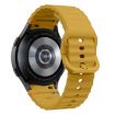 Samsung Galaxy Watch 4 40/44mm Yellow Wave Pattern Silicone Band - 2