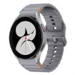 Samsung Galaxy Watch 4 40/44mm Dark Gray Wave Silicone Band - 1