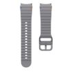 Samsung Galaxy Watch 4 40/44mm Dark Gray Wave Silicone Band - 5