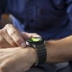 Samsung Galaxy Watch 4 Classic 42/46mm Dark Gray Silicone Band - 8