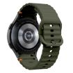 Samsung Galaxy Watch 4 Classic 42/46mm Army Green Silicone Band - 2